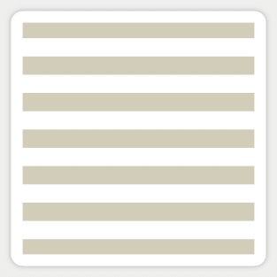 Beach Sand and White Stripes #pattern Sticker